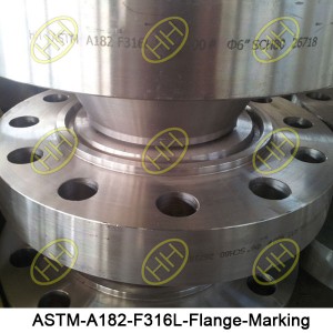 ASTM-A182-F316L-Flange-Marking