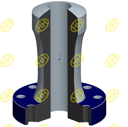 flange-olet nipo-flange drawing