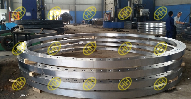 hebei haihao group workshop of rolled forged ring flanges