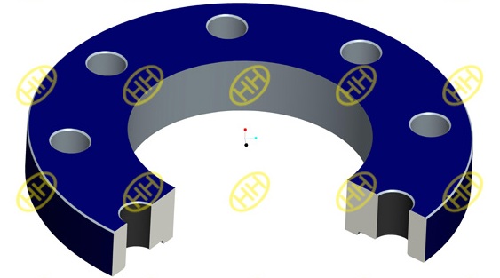 plate flange/plain flange drawing