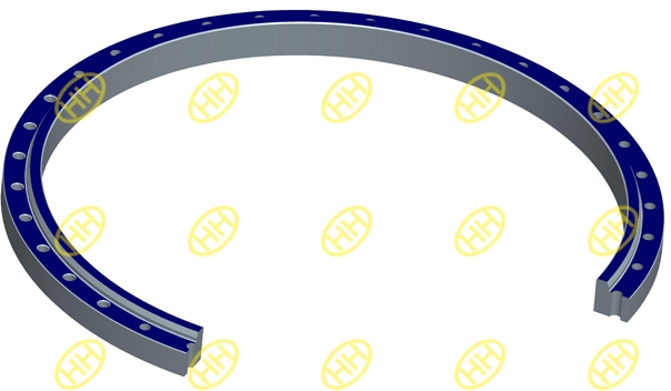 rolled forged ring flange drawing design